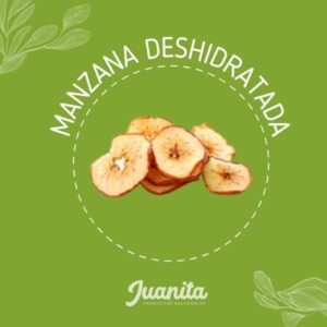 manzana deshidratada