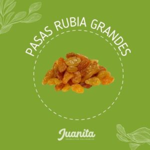 pasas rubias grandes