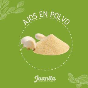 ajos en polvo