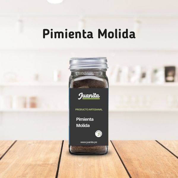 pimienta negra molida pimienta negra molida